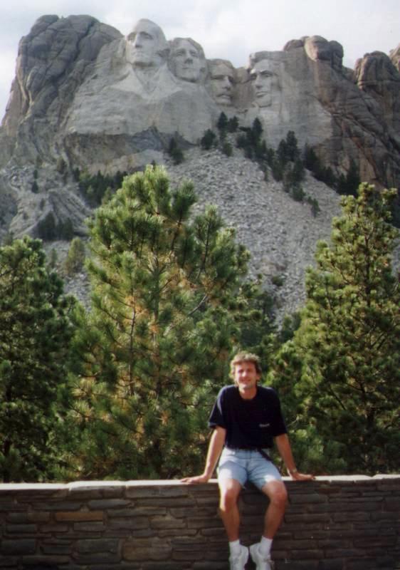 Tim at Mount Rushmore
