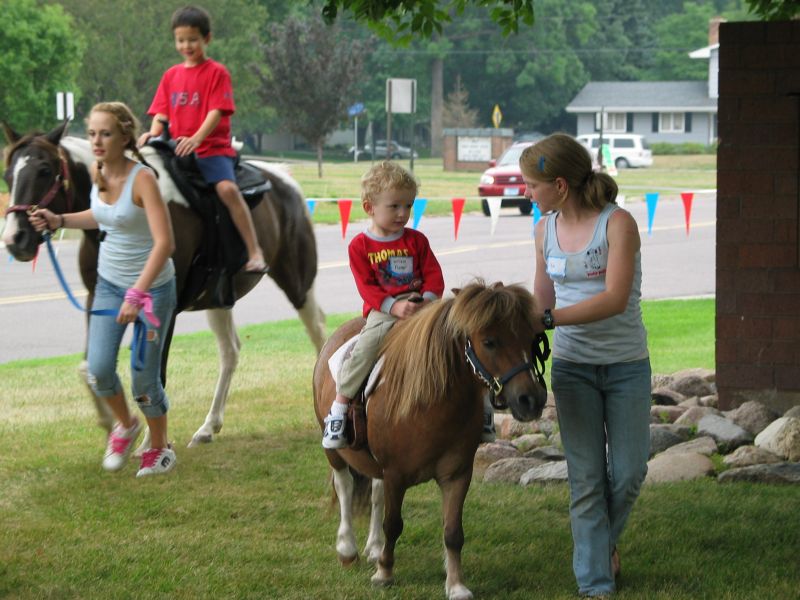 Pony Ride!
William takes a turn on the mini pony.
