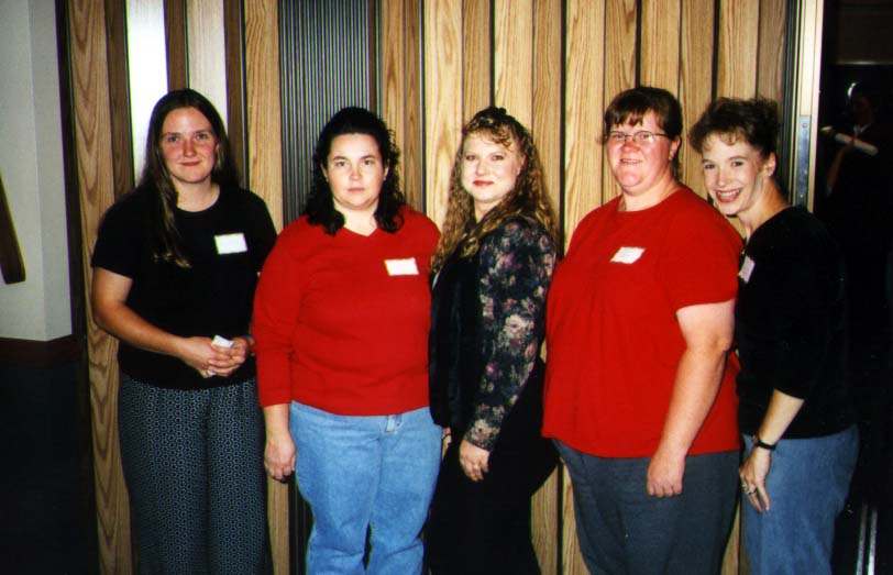 Cathy & Friends
Cathy with some friends at a class reunion in 2002
