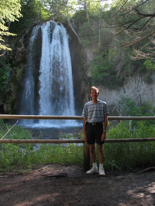 Tim at Spearfish Canyon
