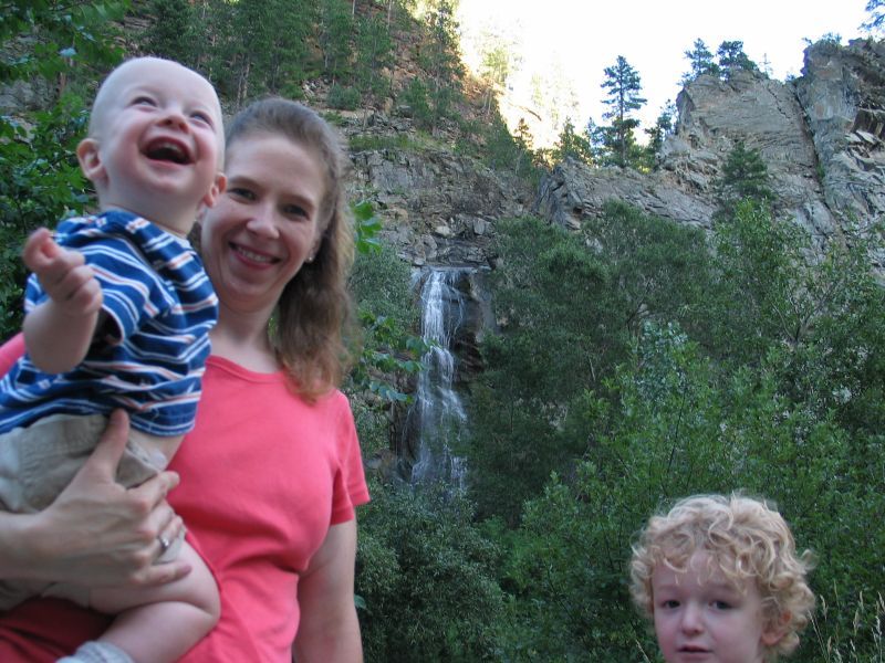 Family Pose
At Bridal Veil Falls in Spearfish Canyon
