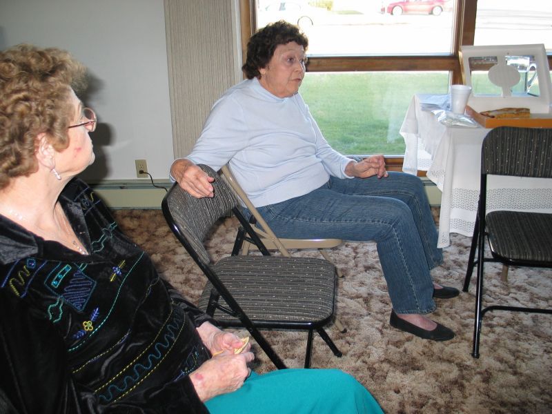 Mom/"Grandma"
with Doreen (Tim's aunt)
