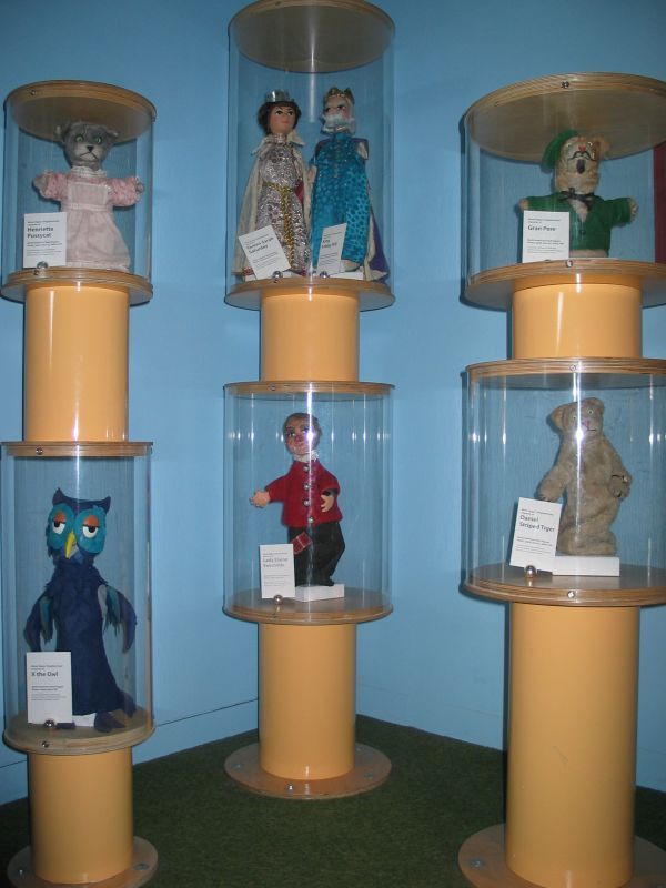 Mr. Roger's Puppets
These are some of the puppets that were actually used during the run of Mr. Rogers Neighborhood.

