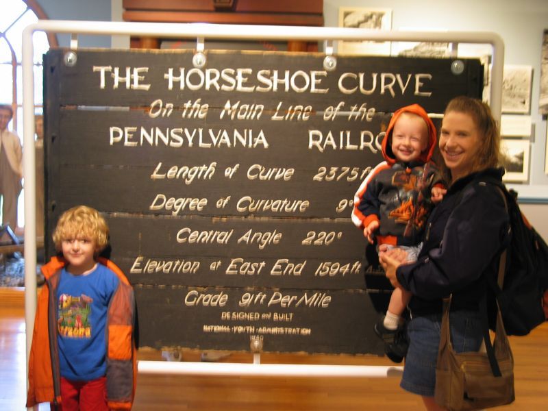 Horseshoe Curve Sign
