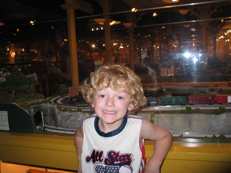 William at National Toy Train Museum
