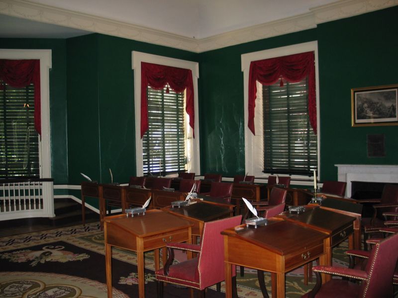 Original US Senate Chamber
