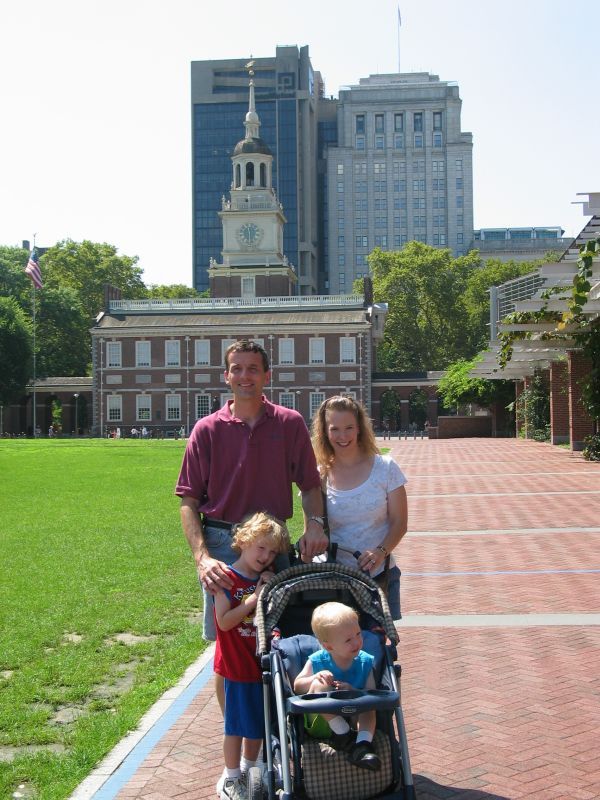 Independence Hall Pose
Taken right next to the Liberty Bell center.
