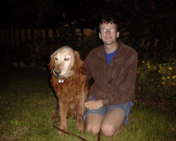 Tim and Sampson
Tim and Sampson, in 2000
