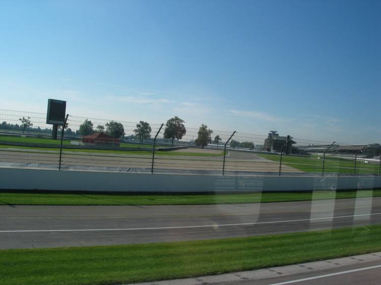 Indy 500 Speedway
Driving around the Indy 500 Speedway.  Unfortunately, in a bus, at about 45mph...
