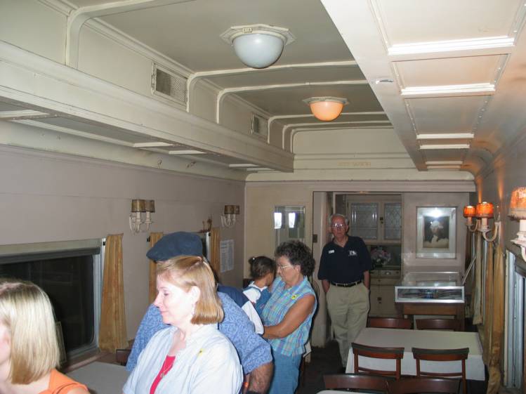 Dining Car
Inside a dining car at the Museum of Transportation
